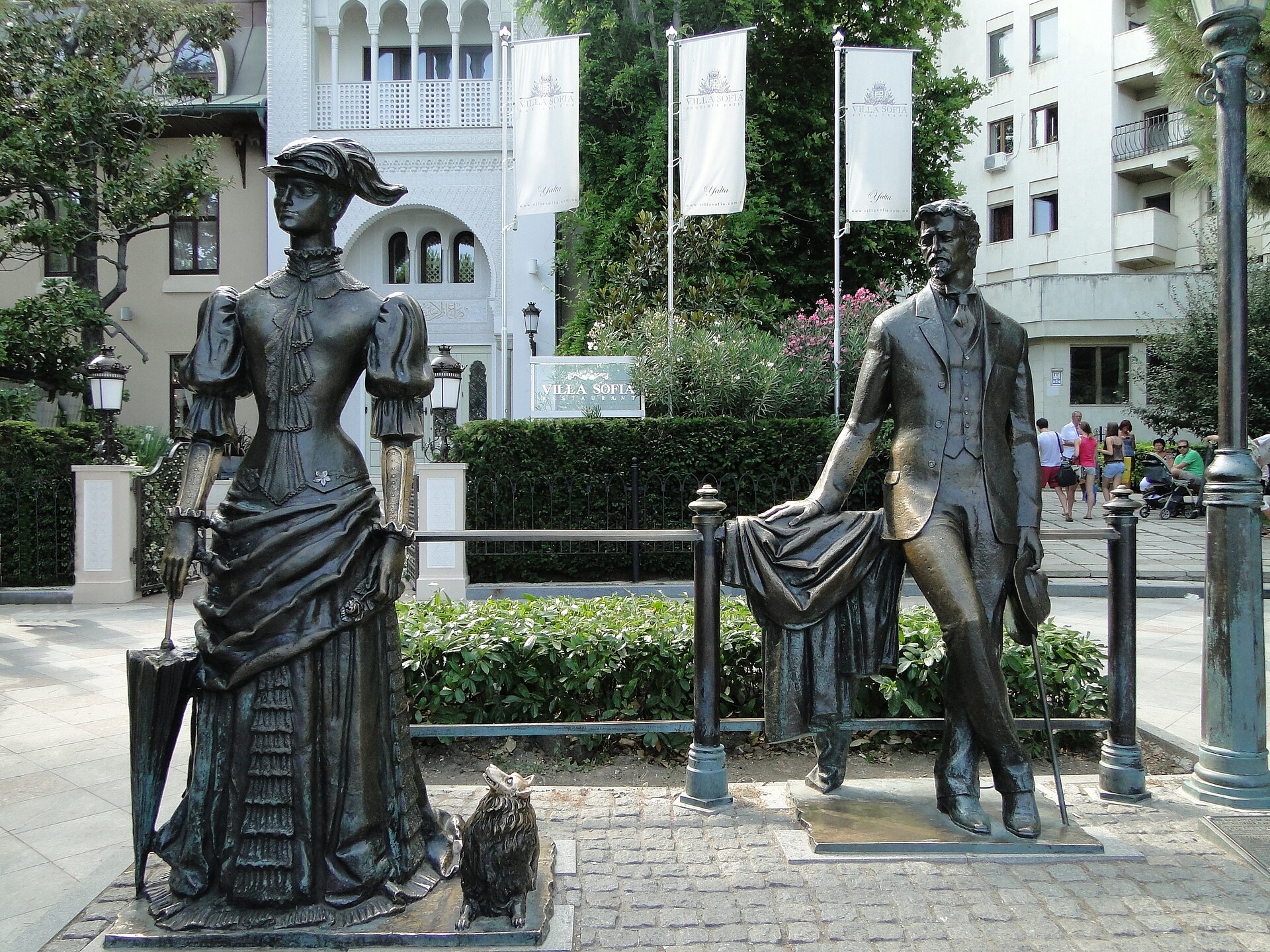 Imagem de referência de A Dama do Cachorrinho, descrito nos dados abertos como anton Tchekhov