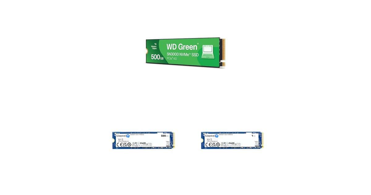 Quer mais velocidade no seu PC? Confira SSDs NVMe Gen4 em promoção na Amazon