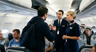 Passageiro indisciplinado poderá ser impedido de voar por até 12 meses