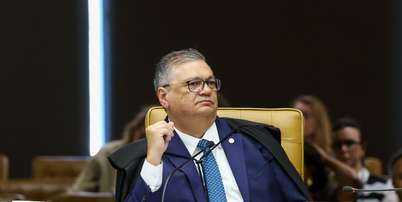 Ministro Flávio Dino no Plenário do STF nesta terça-feira, 5; ministro pediu vista e provocou indefinição em questão de ordem levantada antes da análise do caso Foto: Gustavo Moreno/STF