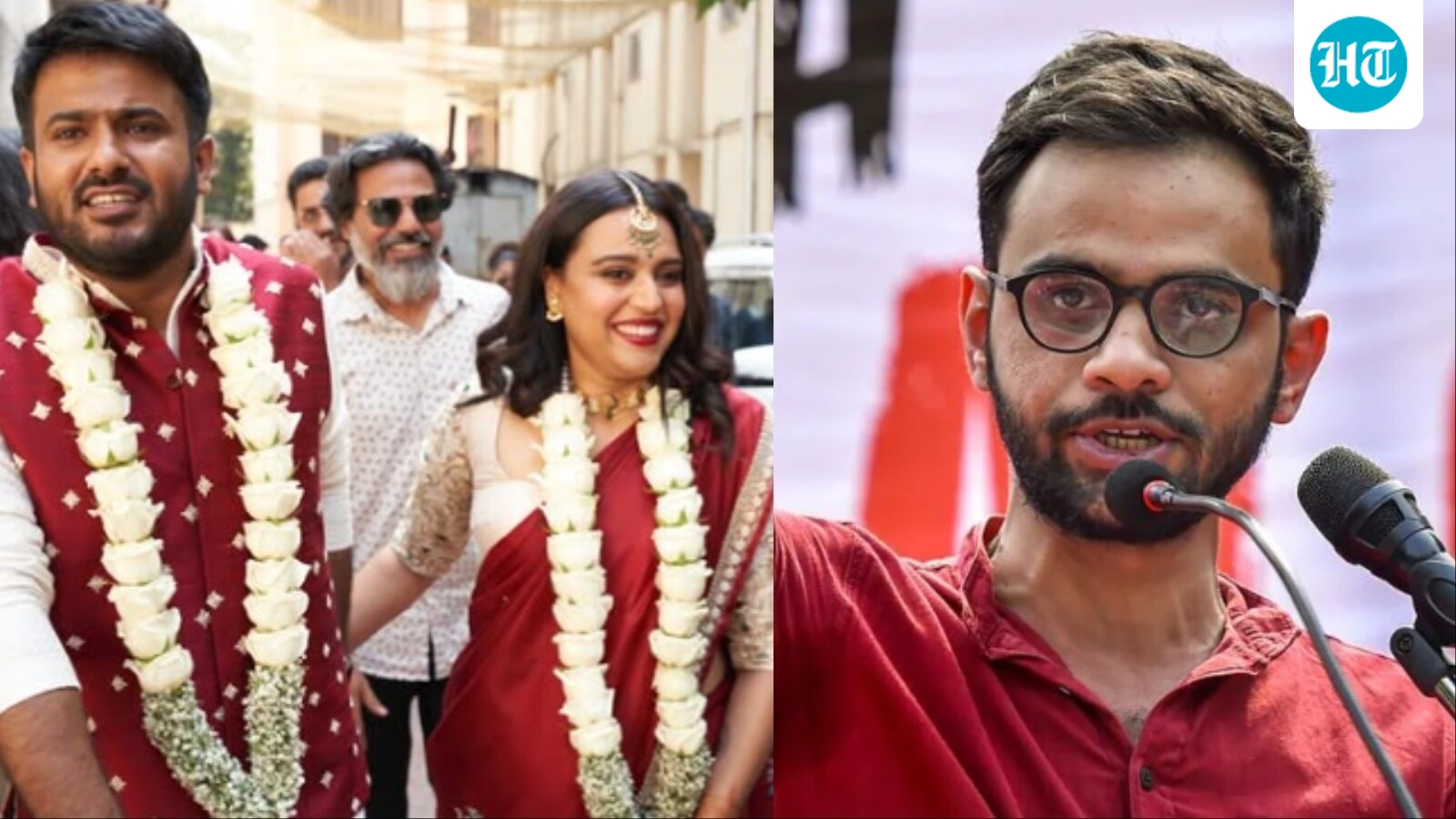 Swara Bhasker, Fahad Ahmad revelam como Umar Khalid atuou como cupido em sua história de amor: 'Basta ligar para ela'