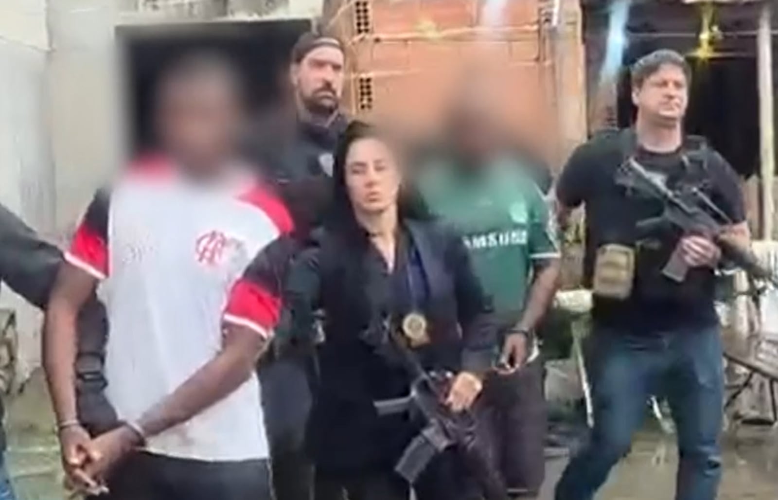 Agentes da 24ª DP localizaram e prenderam preventivamente os investigados Reprodução/Polícia Civil