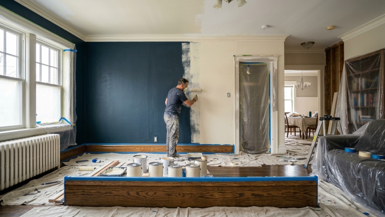 Quanto um pintor cobra para pintar uma casa de 100 m² em 2026