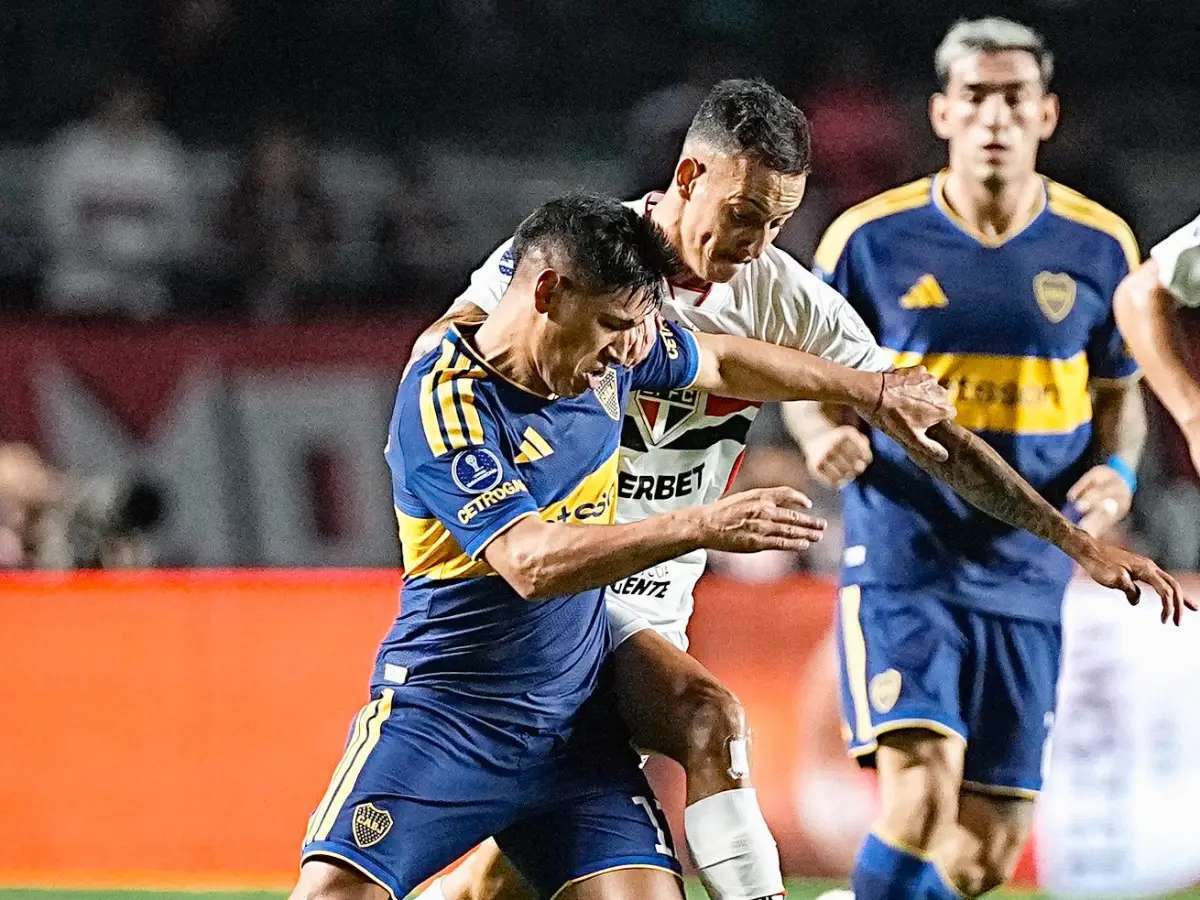 São Paulo empata com o Boca Juniors e está fora da Copa Sul-Americana