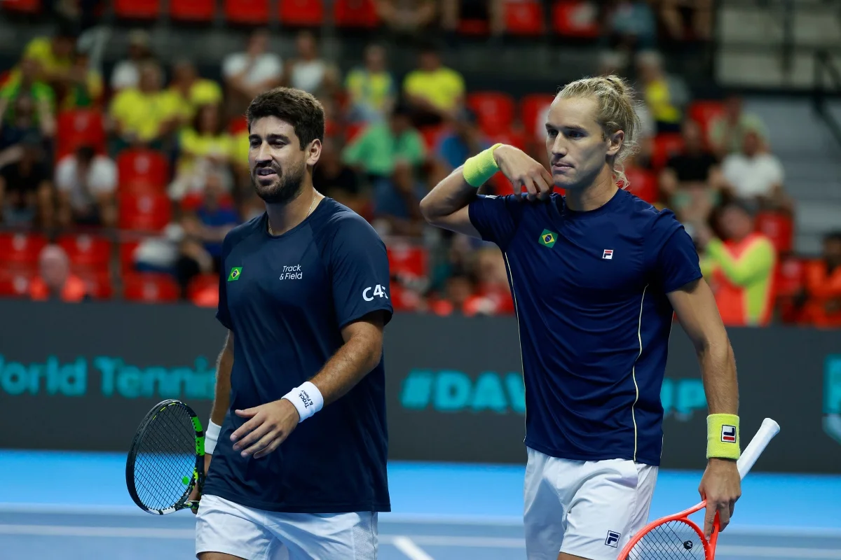 Copa Davis: Brasil vence nas duplas e garante classificação ao Qualifiers