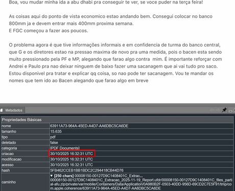 STF decide hoje se investiga Moraes por suposta relação com Vorcaro; entenda passo a passo