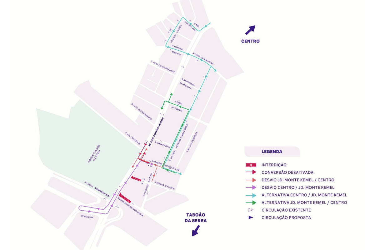 Chácara do Jockey: obras da nova estação de metrô vão afetar vias do bairro