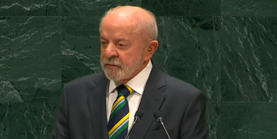Lula discursa na ONU Foto: Reprodu&ccedil;&atilde;o/YouTube/Na&ccedil;&otilde;es Unidas