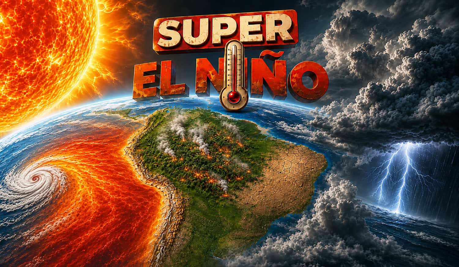 Super El Niño pode provocar 451 mil mortes por calor até 2027; Brasil está entre os mais afetados