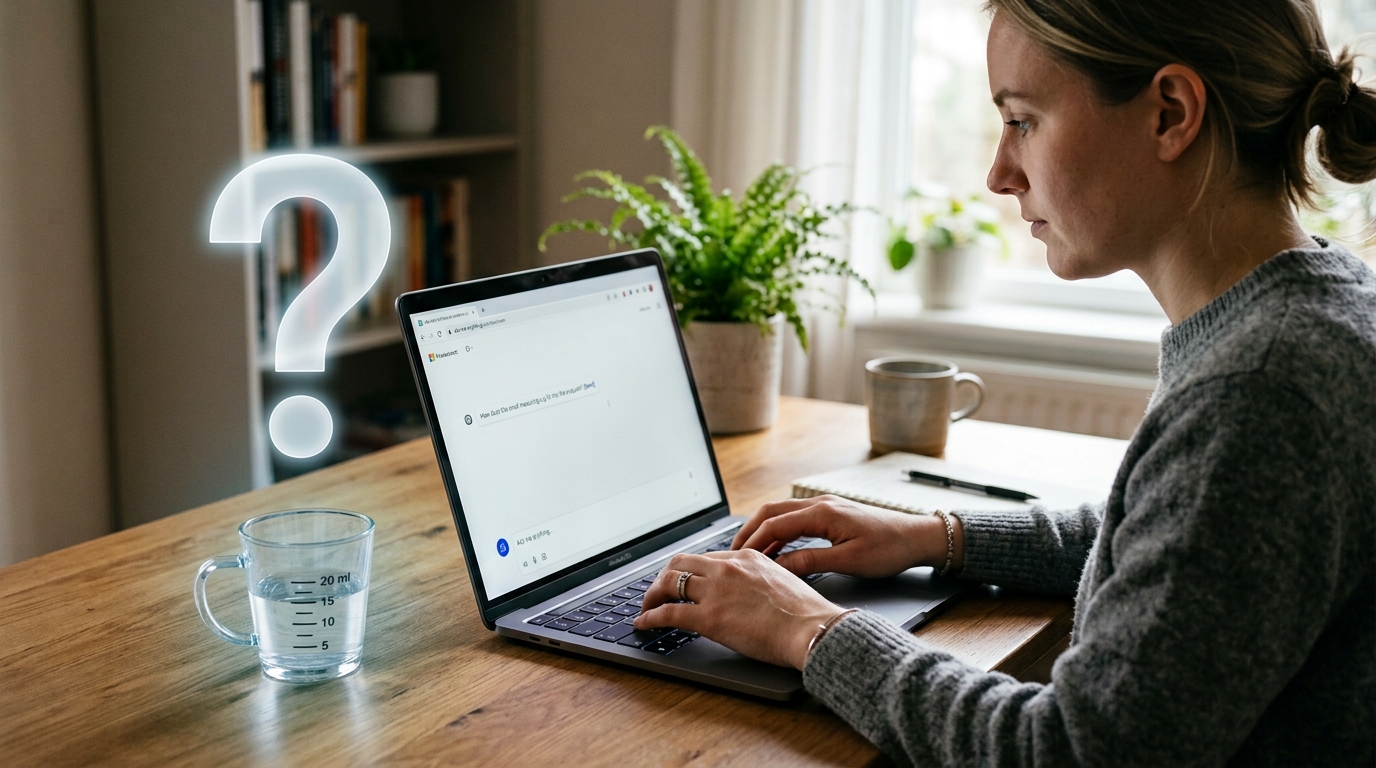 Quanta água gasta uma pergunta feita a uma inteligência artificial, e o que as estimativas dos pesquisadores dizem de fato