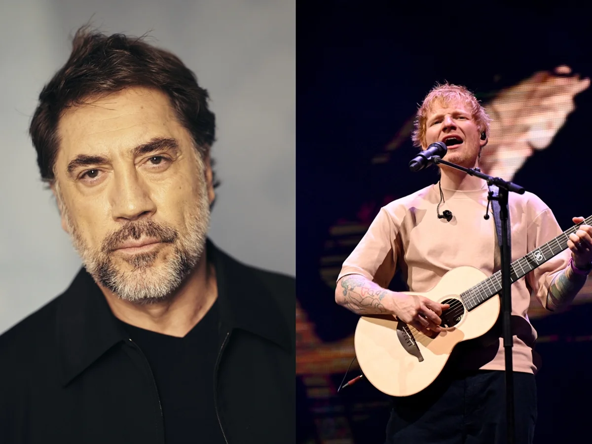 Javier Bardem puxa boicote contra Ed Sheeran por polêmica com a Palestina