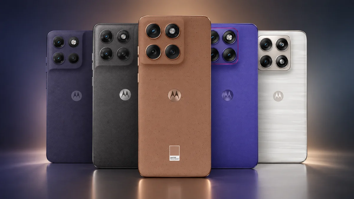 Celulares Moto G e Motorola Edge