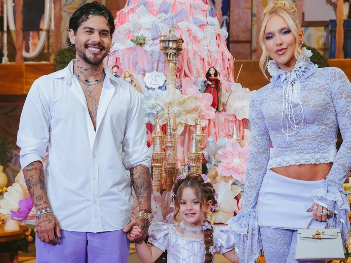 Virginia e Zé Felipe celebram aniversário de Maria Flor em família. Fotos