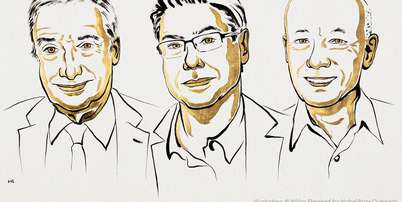 Joel Mokyr, Philippe Aghion, Peter Howitt: vencedores do Nobel de Economia 2025 Foto: Divulga&ccedil;&atilde;o/Nobel / Divulga&ccedil;&atilde;o/Nobel