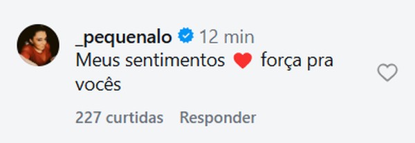 Famosos lamentam morte de Lua Blanco aos 39 anos