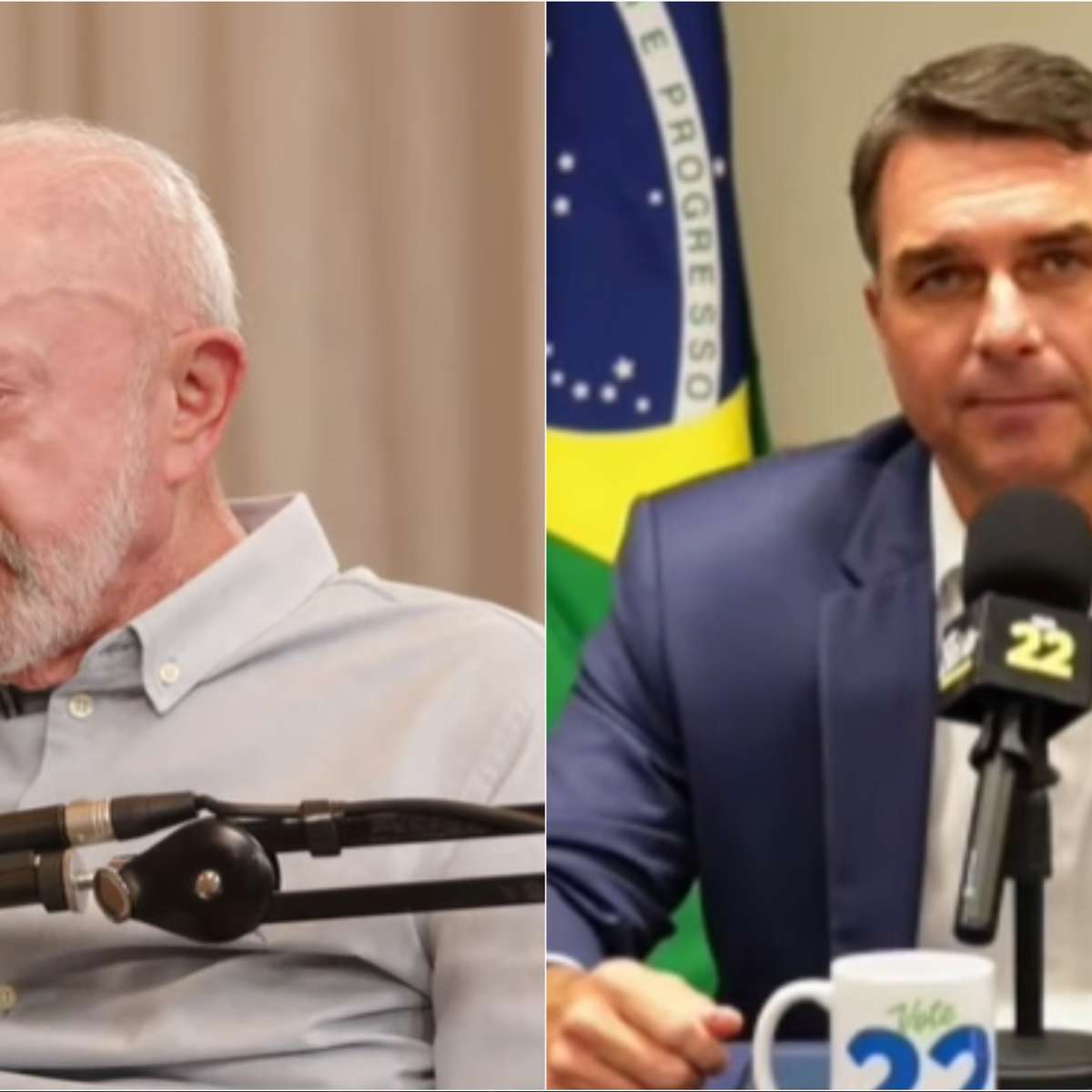 Sem debate da Globo, veja como foi a audiência das lives de Lula e Flávio a três dias da eleição