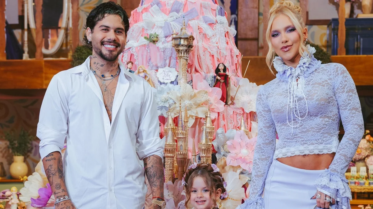 Virginia e Zé Felipe celebram aniversário de Maria Flor em família. Fotos