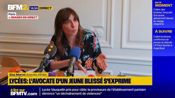 Jeune grièvement blessé dans le Val-d'Oise: l'avocate d'Eden souligne qu'il était "tout seul en train de regarder son téléphone"