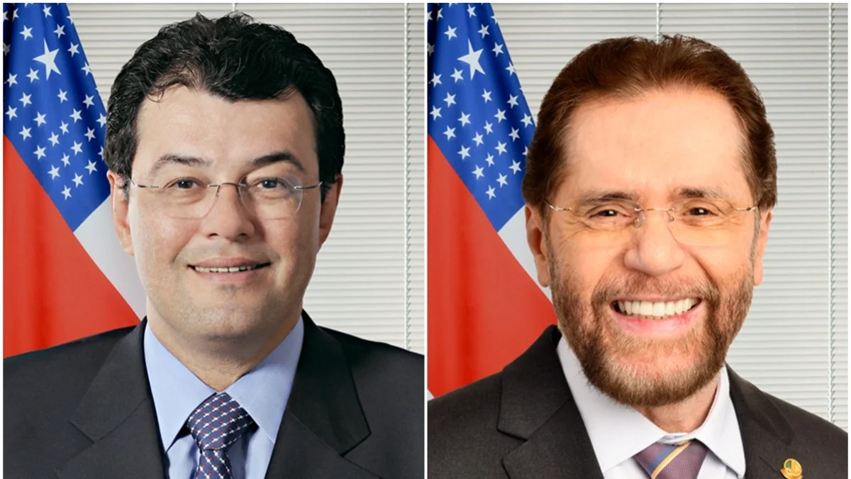 Eduardo Braga e Plínio Valério são reeleitos senadores pelo Amazonas