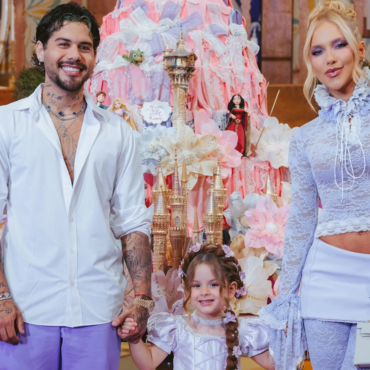 Virginia e Zé Felipe celebram aniversário de Maria Flor em família. Fotos