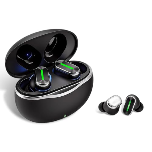 Fone de Ouvido Bluetooth 5.4 com Cancelamento de Ruído