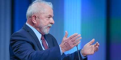 Lula durante debate da TV Globo em 2022 Foto: Divulgação/Ricardo Stuckert