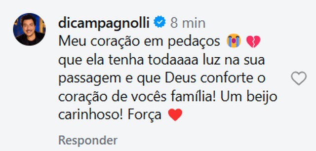 Famosos lamentam morte de Lua Blanco aos 39 anos