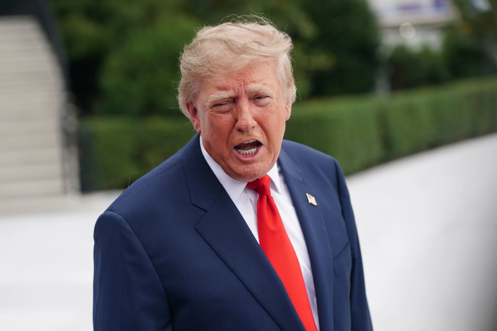 Trump 'looking at' airstrikes against Houthis after Riyadh airport attacks