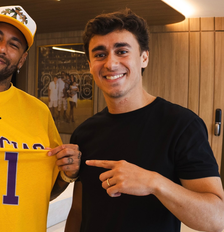 Neymar se encontra com Nikolas Ferreira Foto: Reprodução/Instagram