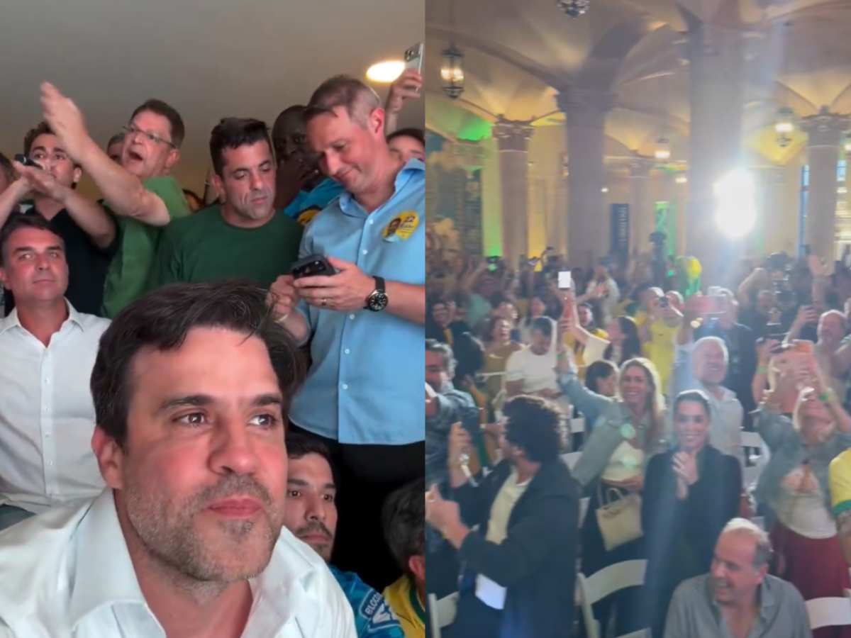 Antes de derrota, Pablo Marçal e Eduardo Bolsonaro comemoraram virada de Flávio