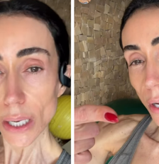 Michelle Barros rebate sobre comentários sobre seu corpo Foto: Reprodução/Instagram/michellebarros