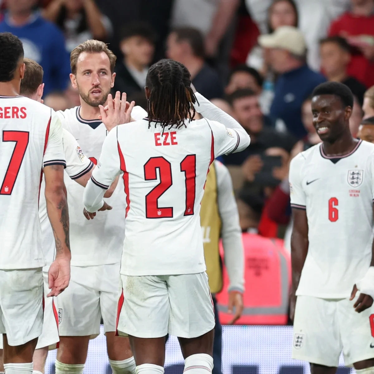 Nations League: Inglaterra vence Tchéquia e segue na 2ª posição no Grupo 3