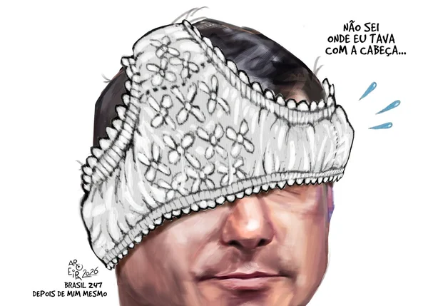 Imagem da matéria: Flávio Bolsonaro foge da raia para escapar aos ataques de Renan Santos