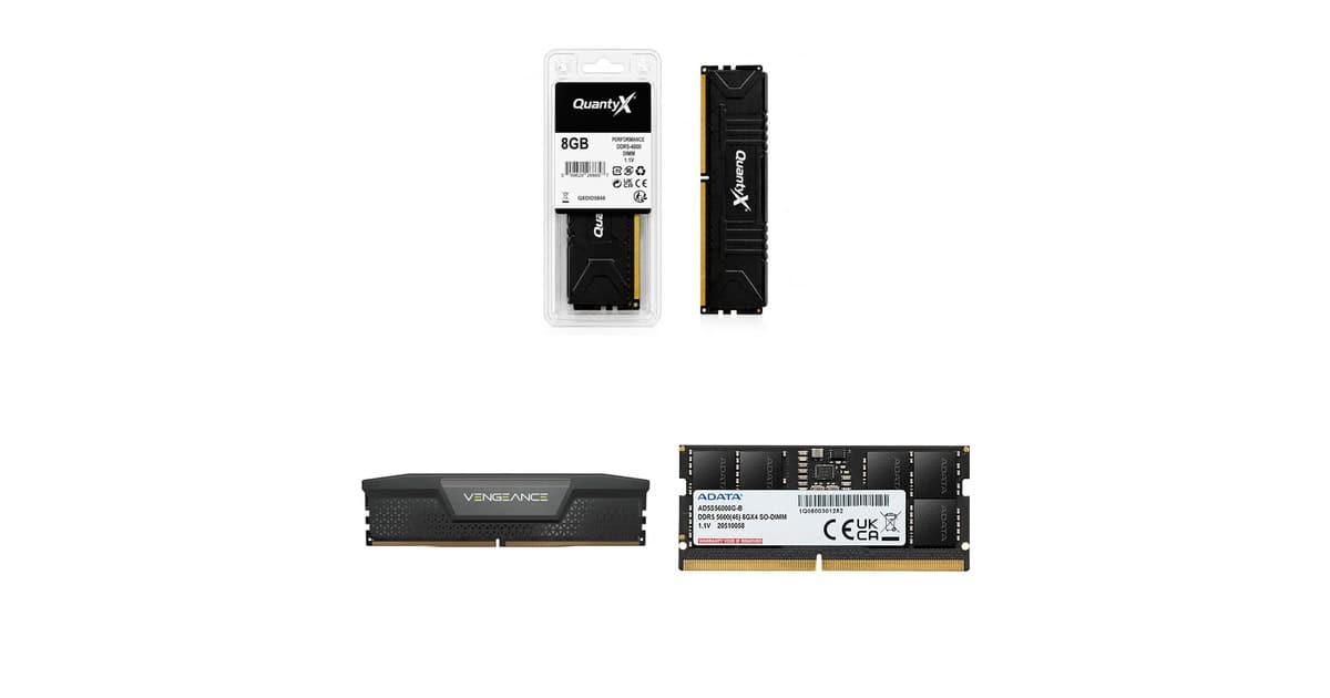 Upgrade na memória: selecionamos as melhores RAMs DDR5 em oferta agora
